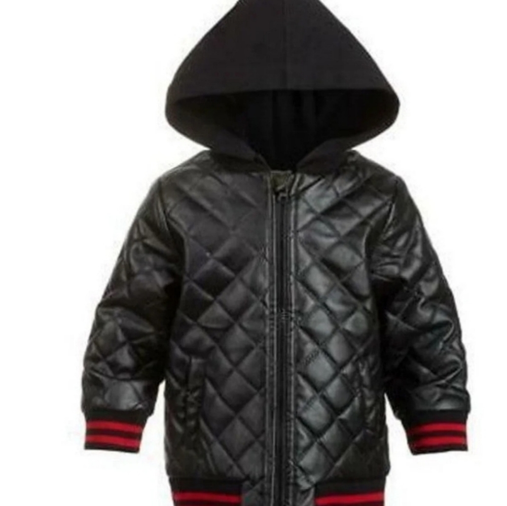 First Impressions Toddler  Quilted Layered Jacket